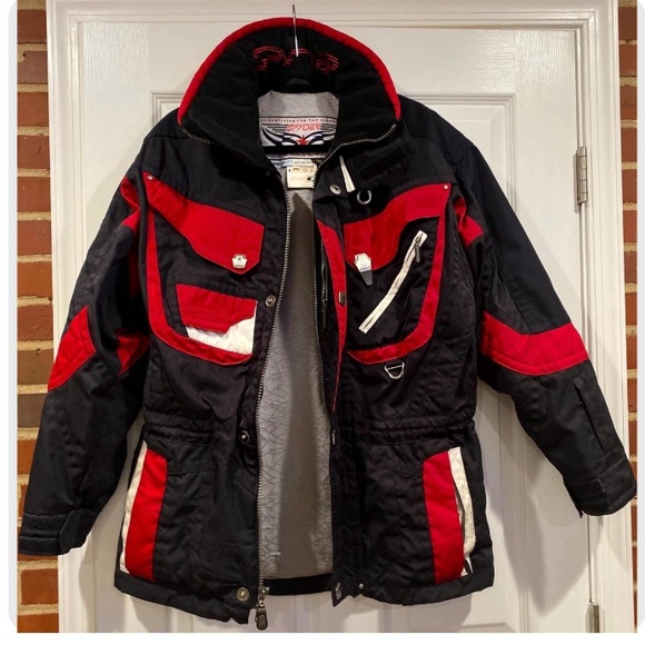 Vintage Spider Dermizax
Jacket Men's size S Black and Red with zip hood - Picture 5 of 17